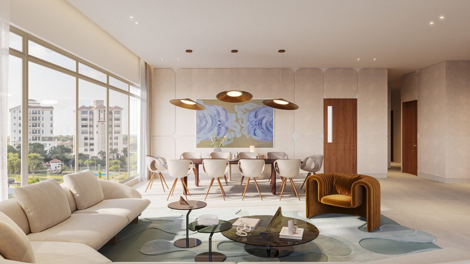 Render Sala y Comedor_